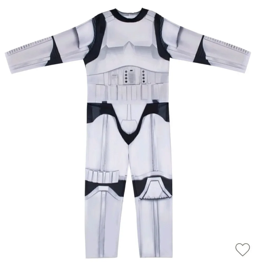 New exclusive star Wars Kids Boy's Stormtrooper Halloween Costume, size L 10/12 - Picture 2 of 5